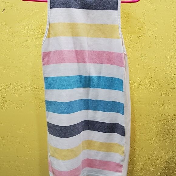 Splendid × gray Malin active shoreline striped dress - Picture 4 of 7